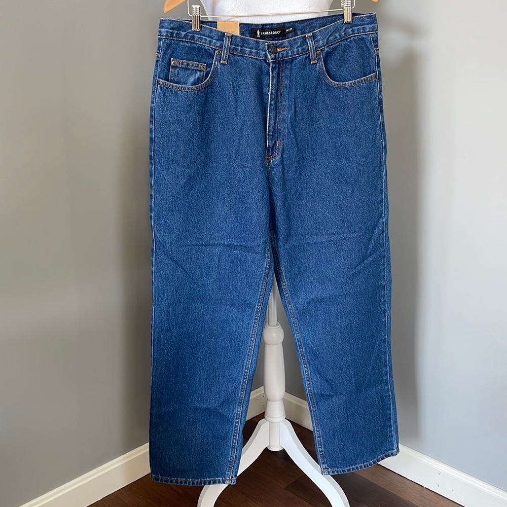LANESBORO MENS JEANS RELAXED FITS STONEWASHED | Size - Picture 1 of 10
